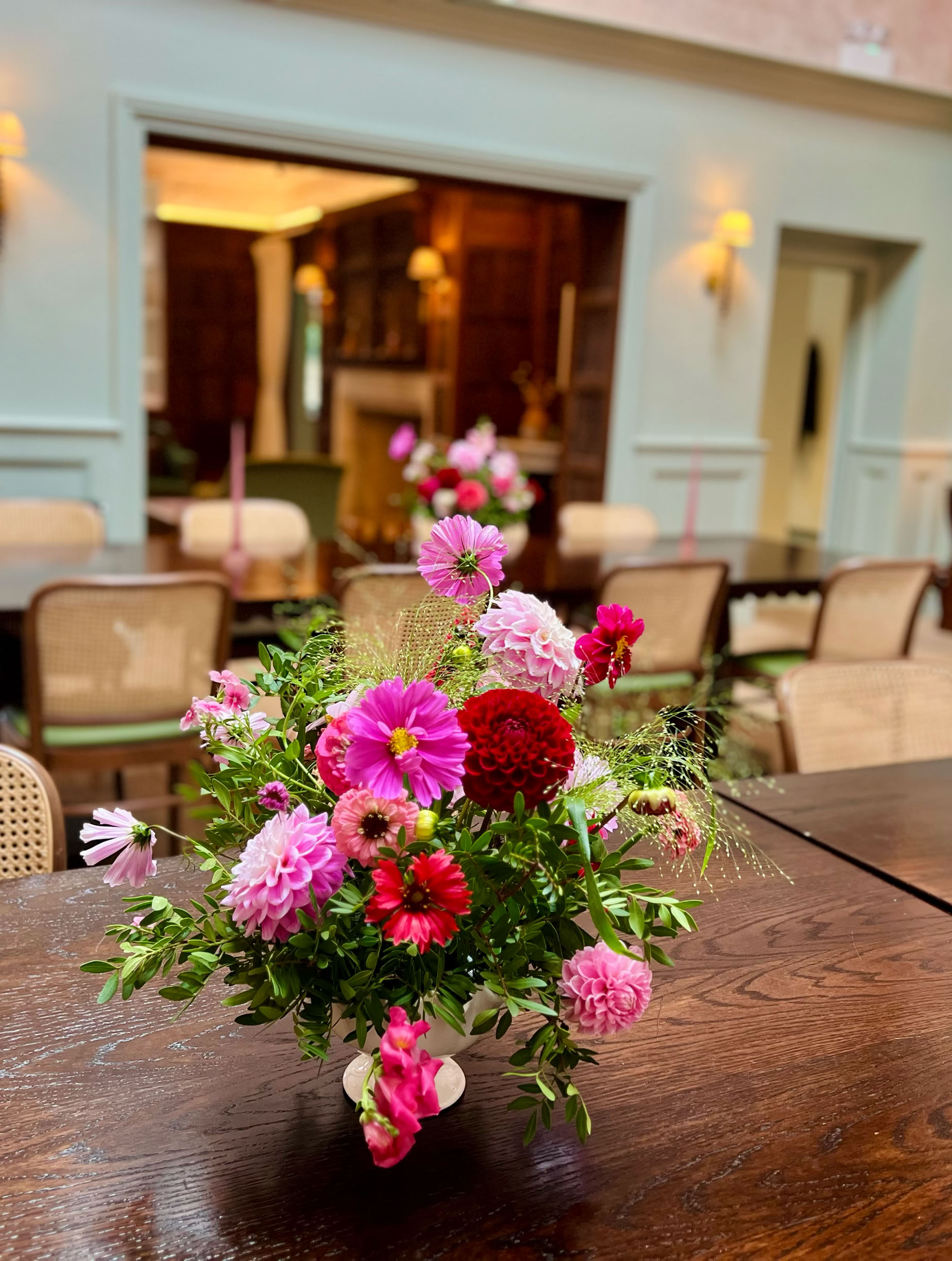 Wild meadow Bridal bouquet and buttonhole 